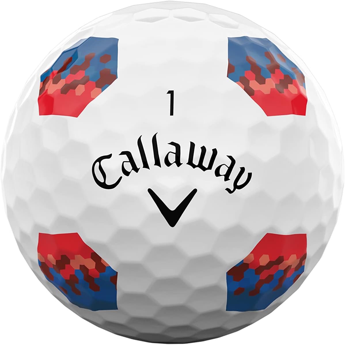 Golf ball Callaway BL CG CHRMSFT RED/BLU 23 TRUTRK 12B PK