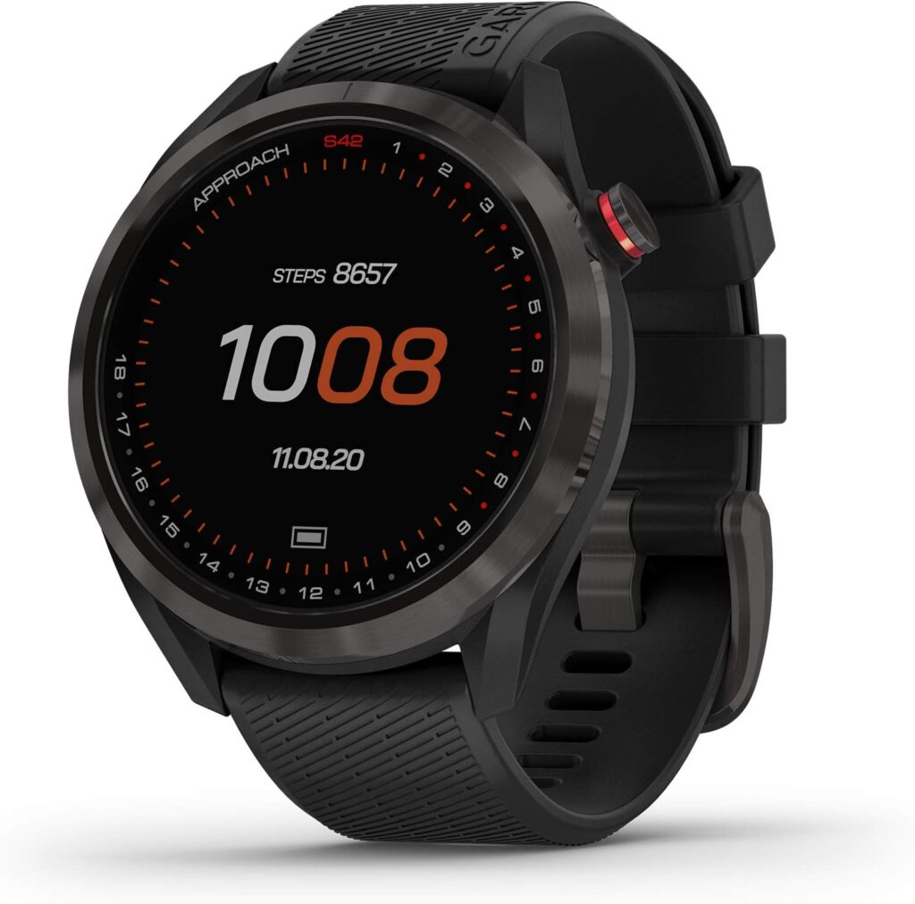 Garmin Approach S42, GPS Golf Smartwatch