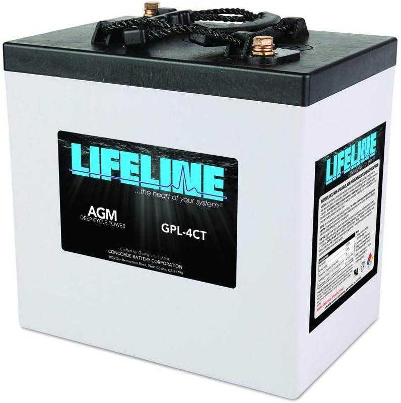 Lifeline Marine AGM Battery - GPL-4CT