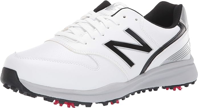 New Balance Mens Sweeper Waterproof Spiked Comfort Golf Shoe 1