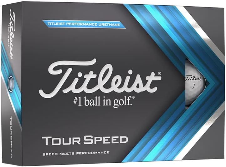 Titleist Tour Speed Golf Balls (One Dozen)