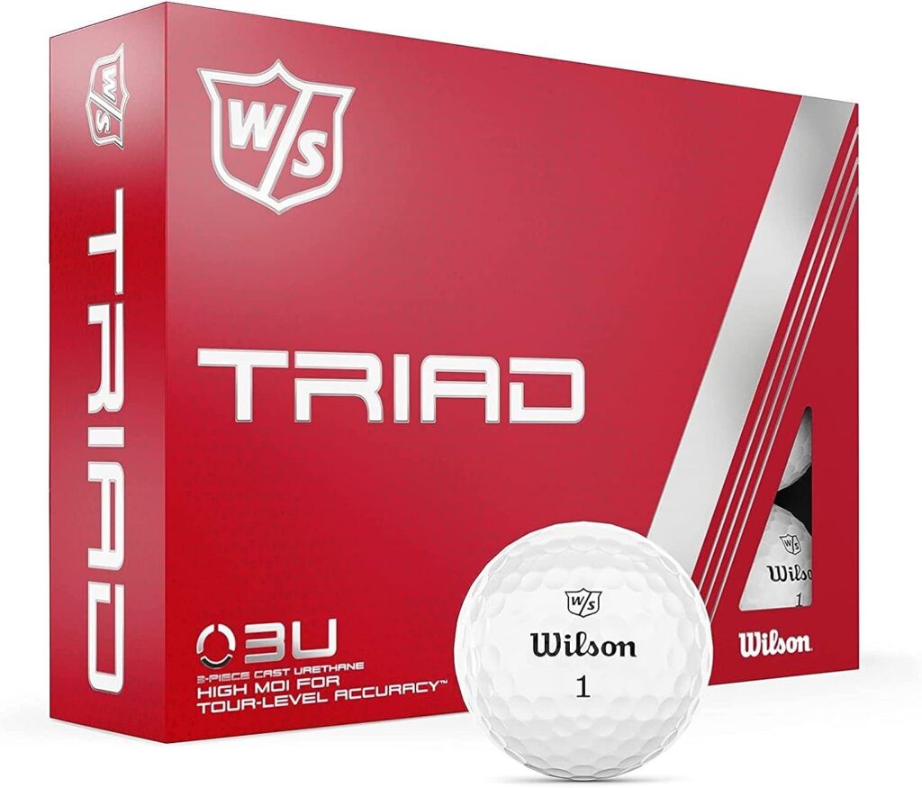 WILSON Staff Triad and Staff Model Golf Balls