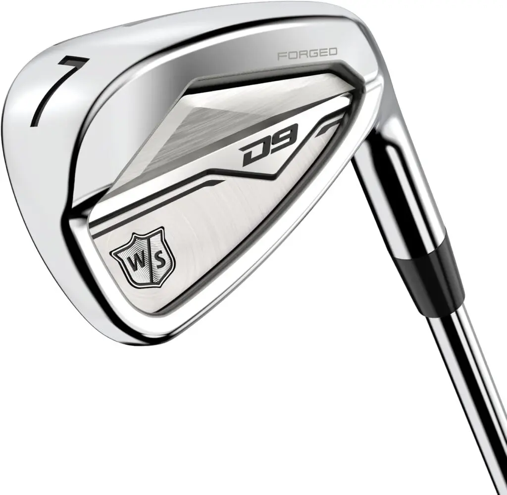 Wilson Staff Golf Club Iron Set, D9 Forged, Forged Steel Shaft