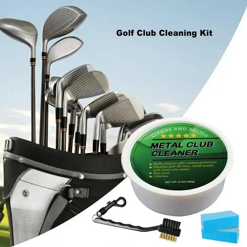 Golf Club Polishing Kit Safe Odorless Scratch Remover Multi purpose Golf Groove Cleaner 6 4 Oz 1