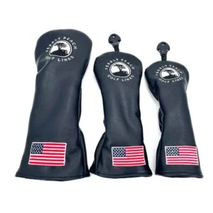 Golf Head Covers: Small Tree Pattern PU Leather Collection