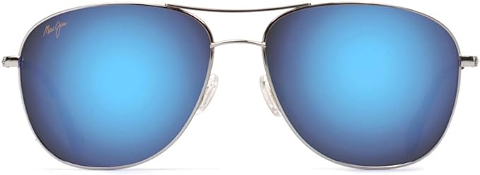 Maui Jim Men's and Women's Cliff House Polarized Aviator Sunglasses