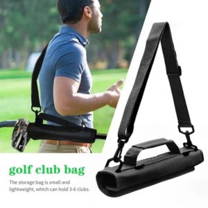 Mini Lightweight Nylon Golf Club Carrier Bag - Adjustable Shoulder Straps - Multicolor - 100g