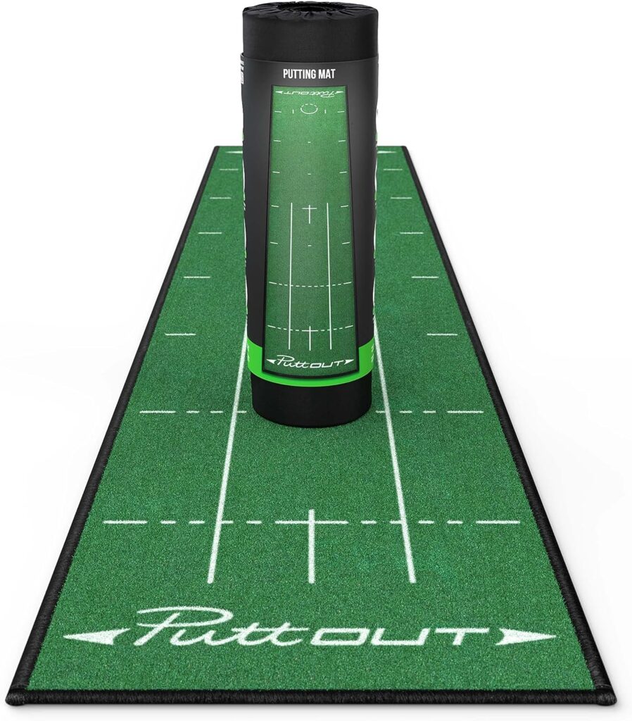 PuttOUT Medium Putting Mat - Perfect Your Putting