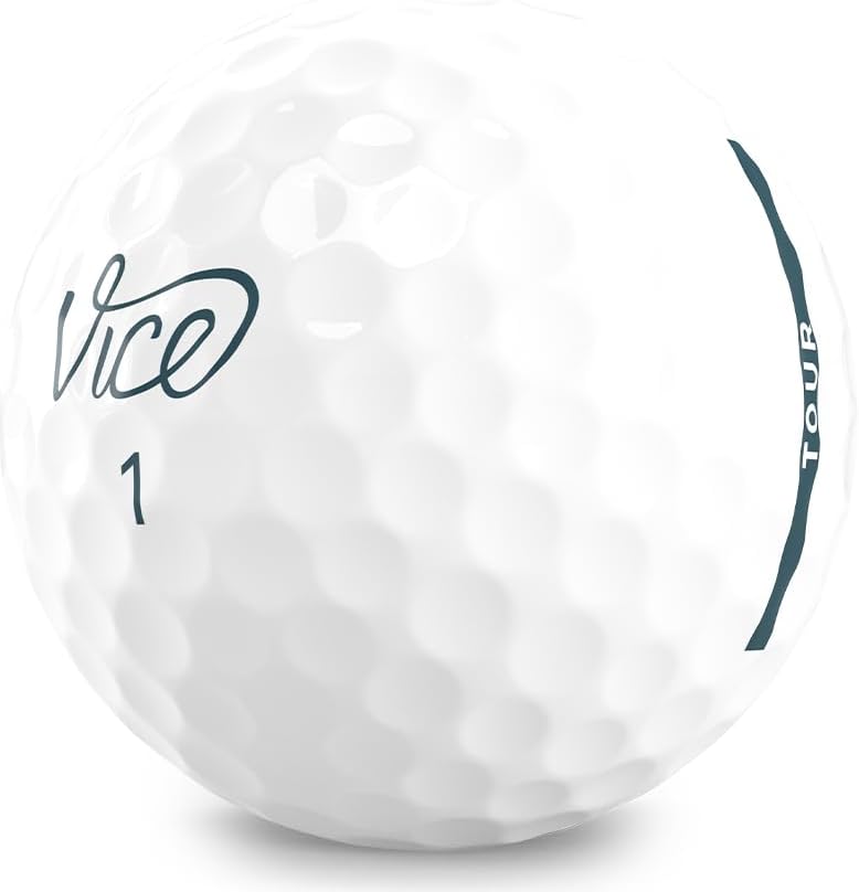 Vice Tour Golf Balls, White (One Dozen)