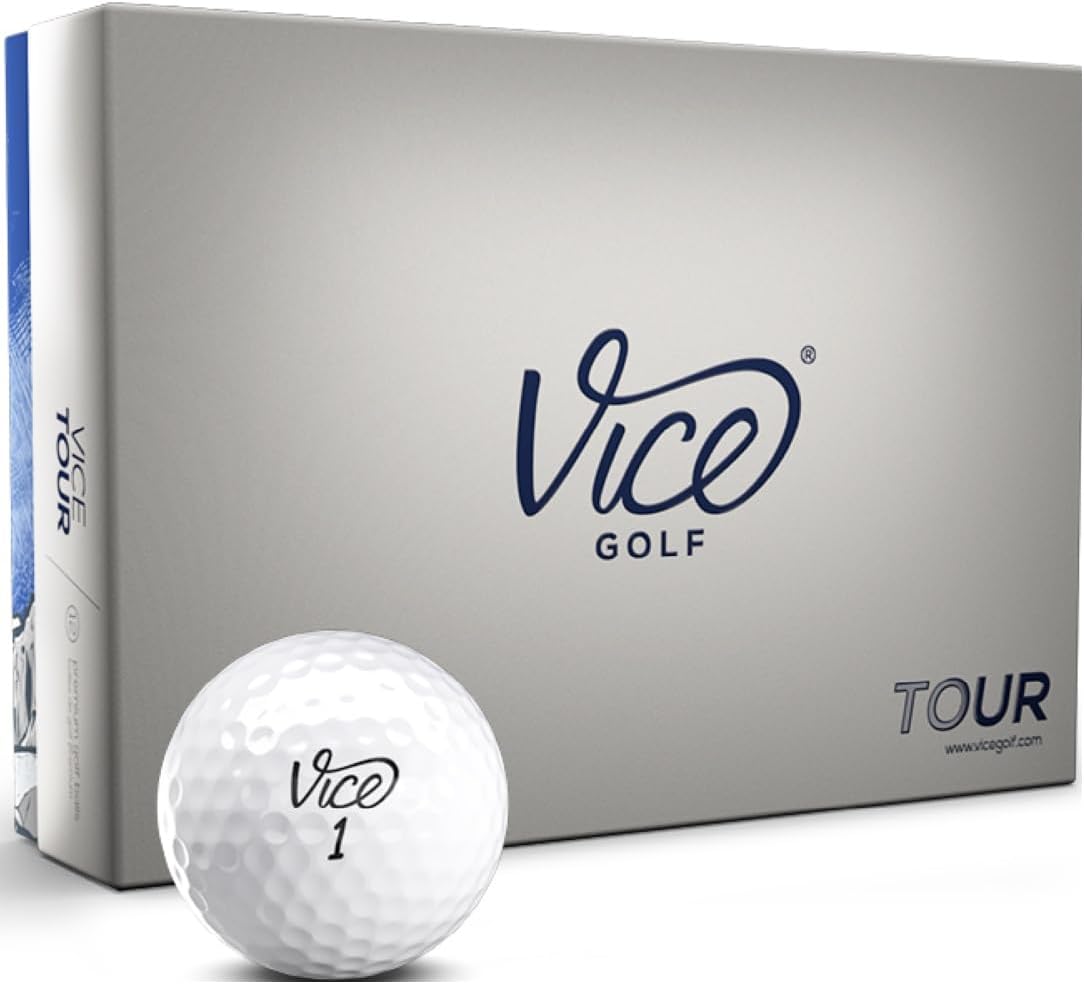 Vice Tour Golf Balls, White