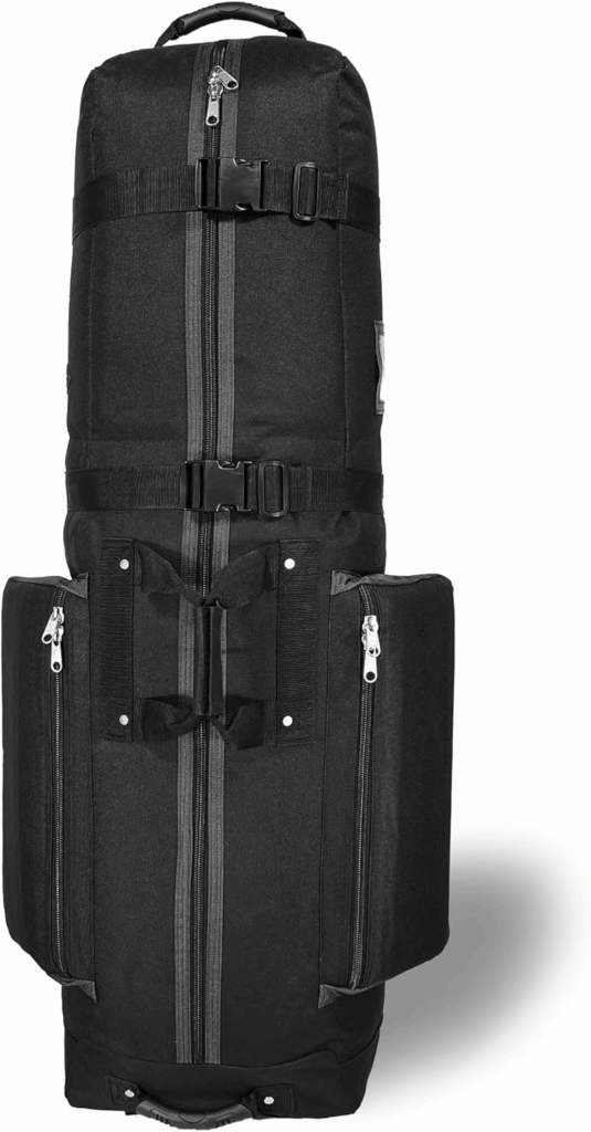 Golfer's Paradise: The Ultimate Golf Travel Bag Guide 2023! 3 CaddyDaddy Constrictor Soft-Sided Golf Travel Bag