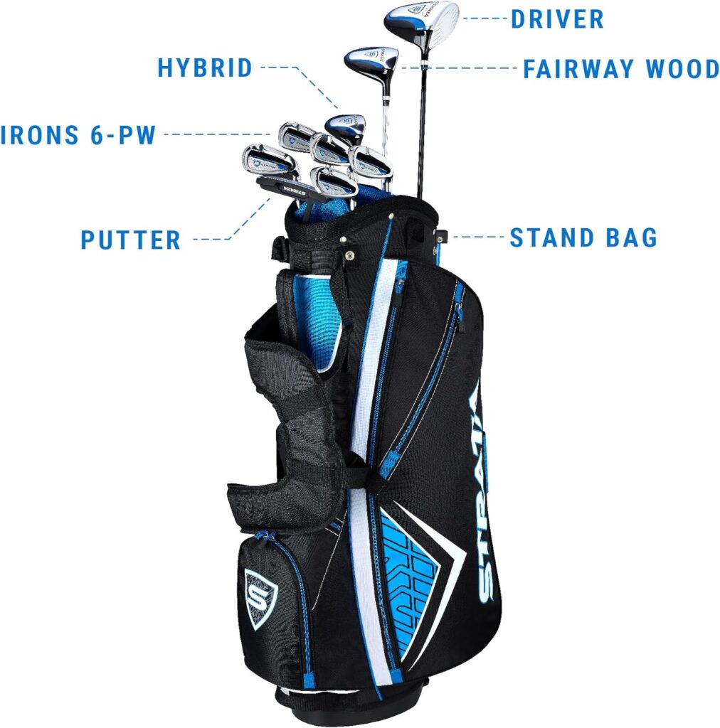 Strata Men’s Complete Golf Club Set
