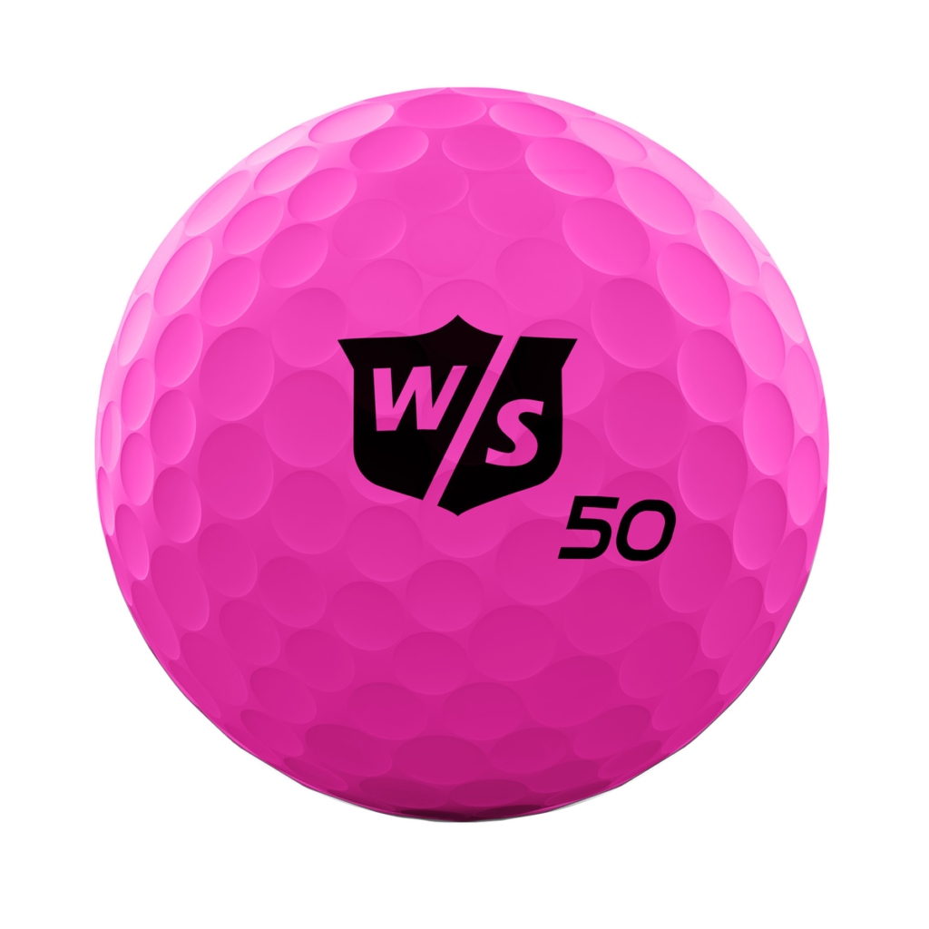 Wilson Fifty Elite Pink Golf Balls