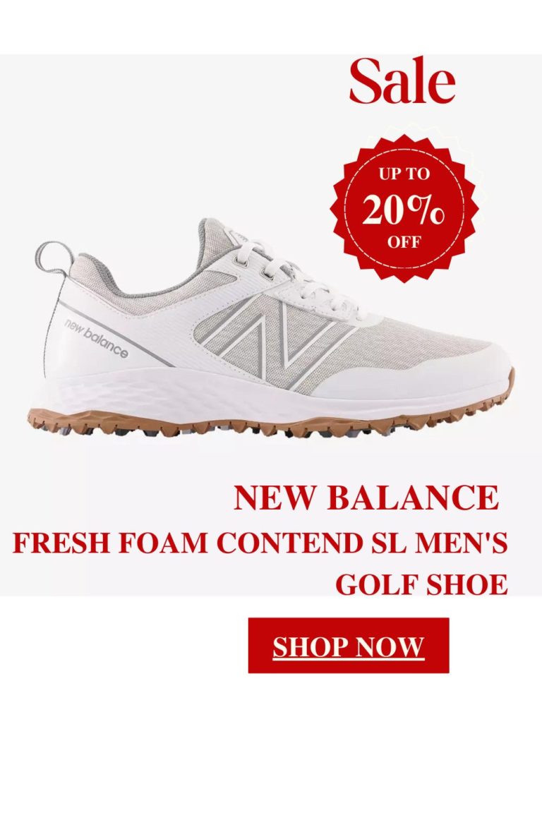 Fresh Foam Contend SL Mens Golf Shoe