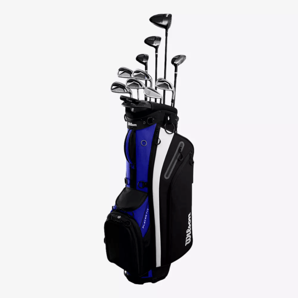 Wilson Men's Complete Golf Set Review 2 Wilson PlayerFit Men's Stand Bag Complete Set w/ Steel Shafts