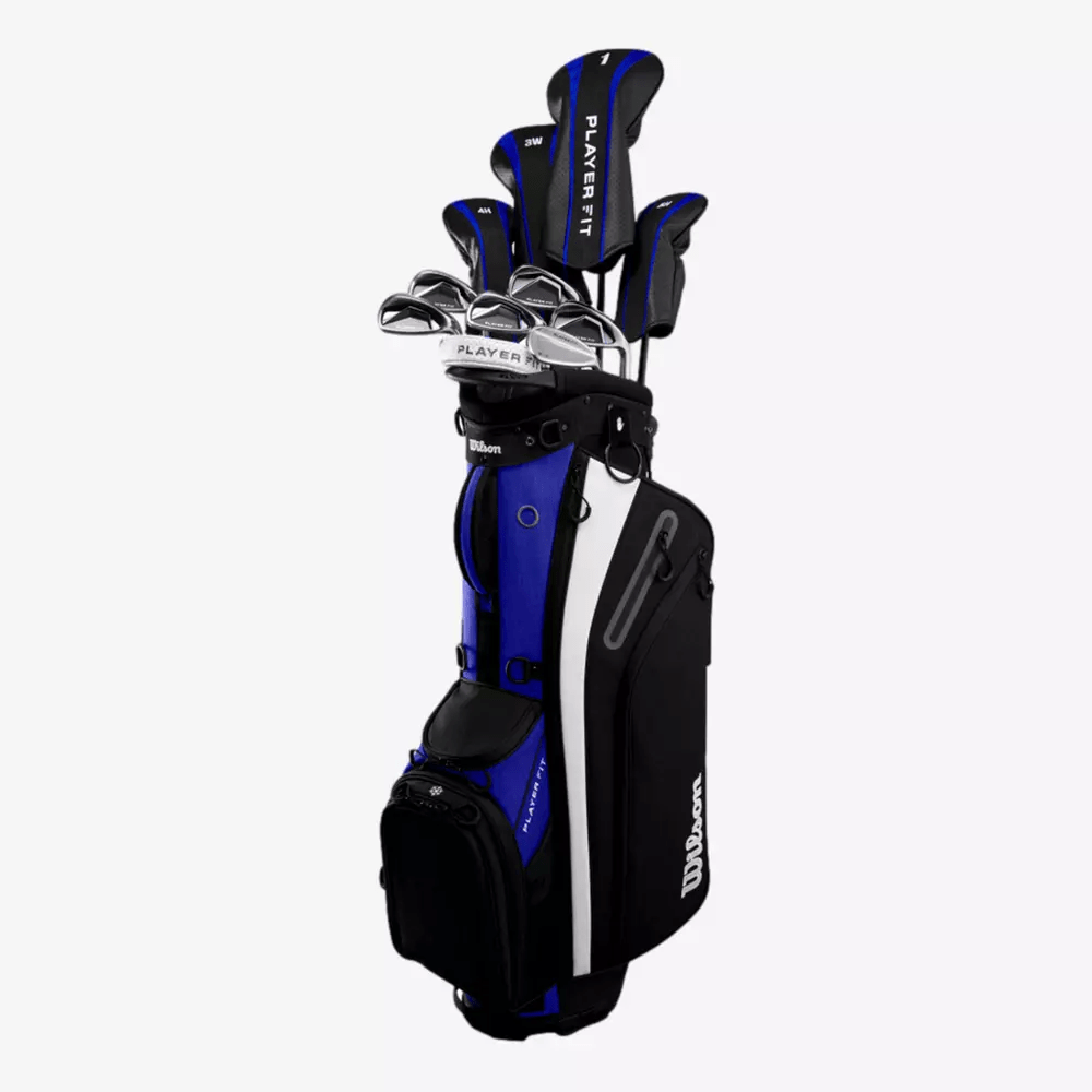 Wilson Men's Complete Golf Set Review 7 Wilson PlayerFit Men's Stand Bag Complete Set w/ Steel Shafts