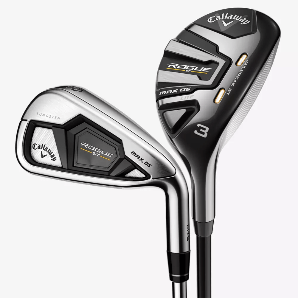 The Ultimate Guide to Left-Handed Golf Club Set 4 Callaway Rogue ST MAX OS Lite Combo Set Irons w/ Graphite Shafts
