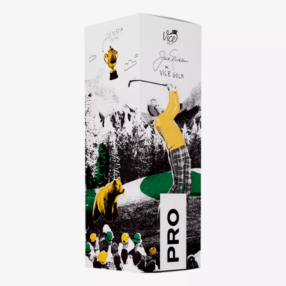 PRO Jack Nicklaus BEAR Golf Balls Review 6 Vice Golf PRO Jack Nicklaus "BEAR" Golf Balls
