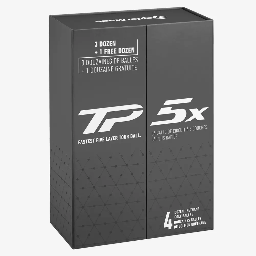 TaylorMade TP5x 4-Dozen 2024 Golf Balls Review 1 TaylorMade TP5x 4-Dozen 2024 Golf Balls Review