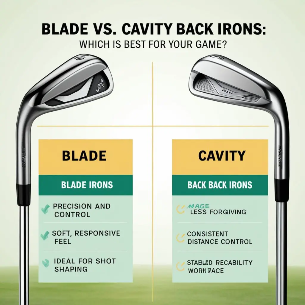 Blade vs. Cavity Back Irons Which is Best for Your Game