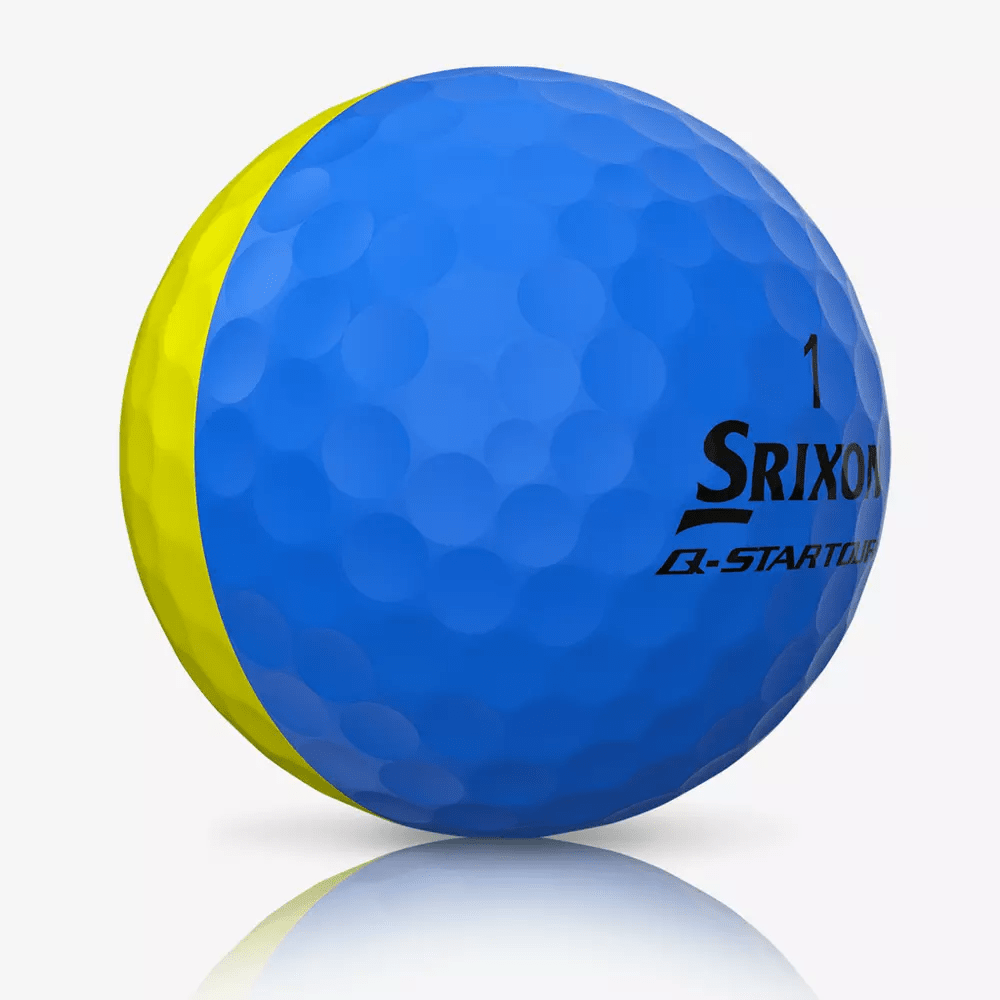 Srixon Q-Star Tour Divide Golf Balls Review 2 Srixon Q-Star Tour Divide Blue/Yellow Golf Balls