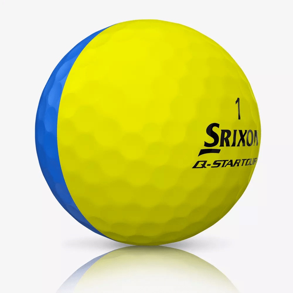 Srixon Q-Star Tour Divide Golf Balls Review 3 Srixon Q-Star Tour Divide Blue/Yellow Golf Balls