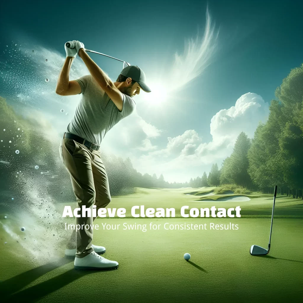 Achieving Clean Contact in Golf: Improve Your Ball Striking