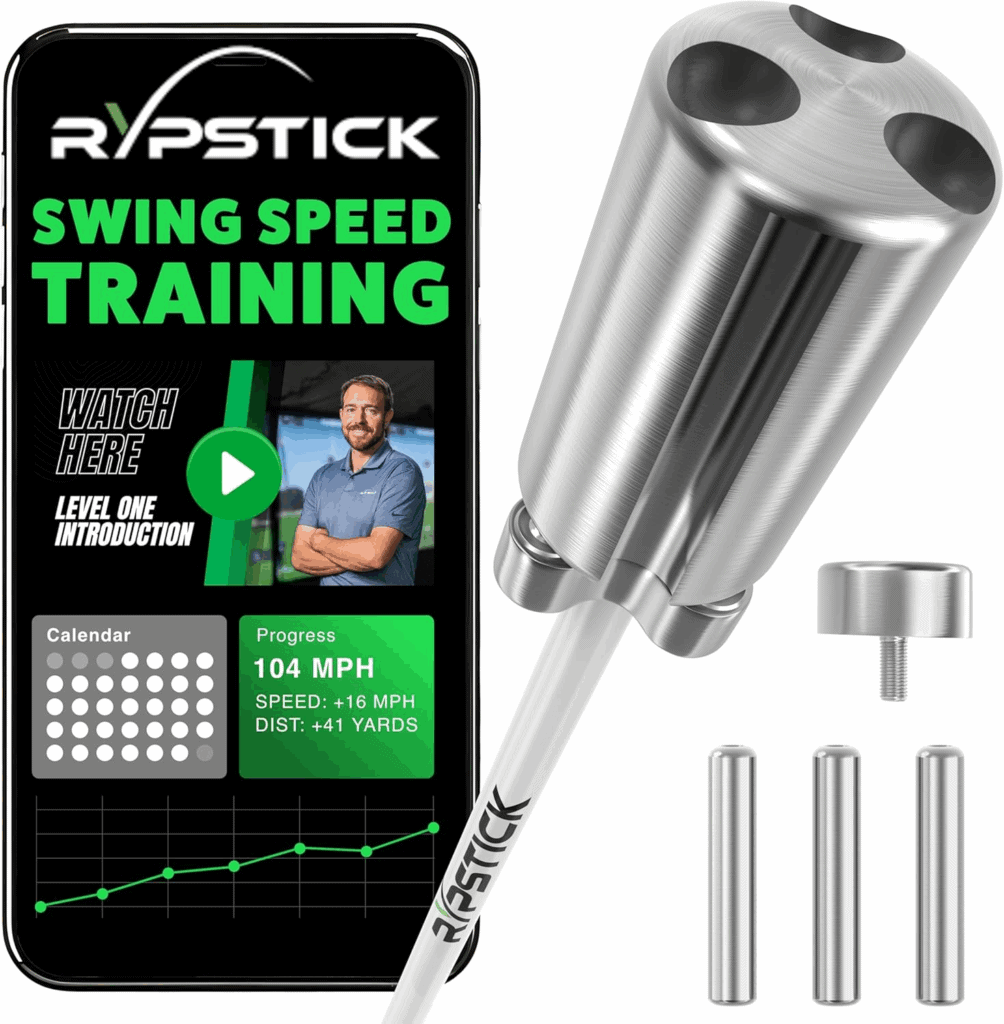 Top Golf Training Aids 2025: Your Ultimate Guide to Elevate Your Game 3 Rypstick | Golf Swing Trainer Device for Increased Distance - Golf Speed Trainer and Warmup Aid