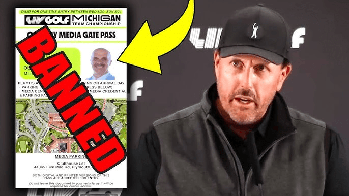 LIV Golf Media Credential Revocation Explained 1 LIV Golf Media Credential Revocation Explained